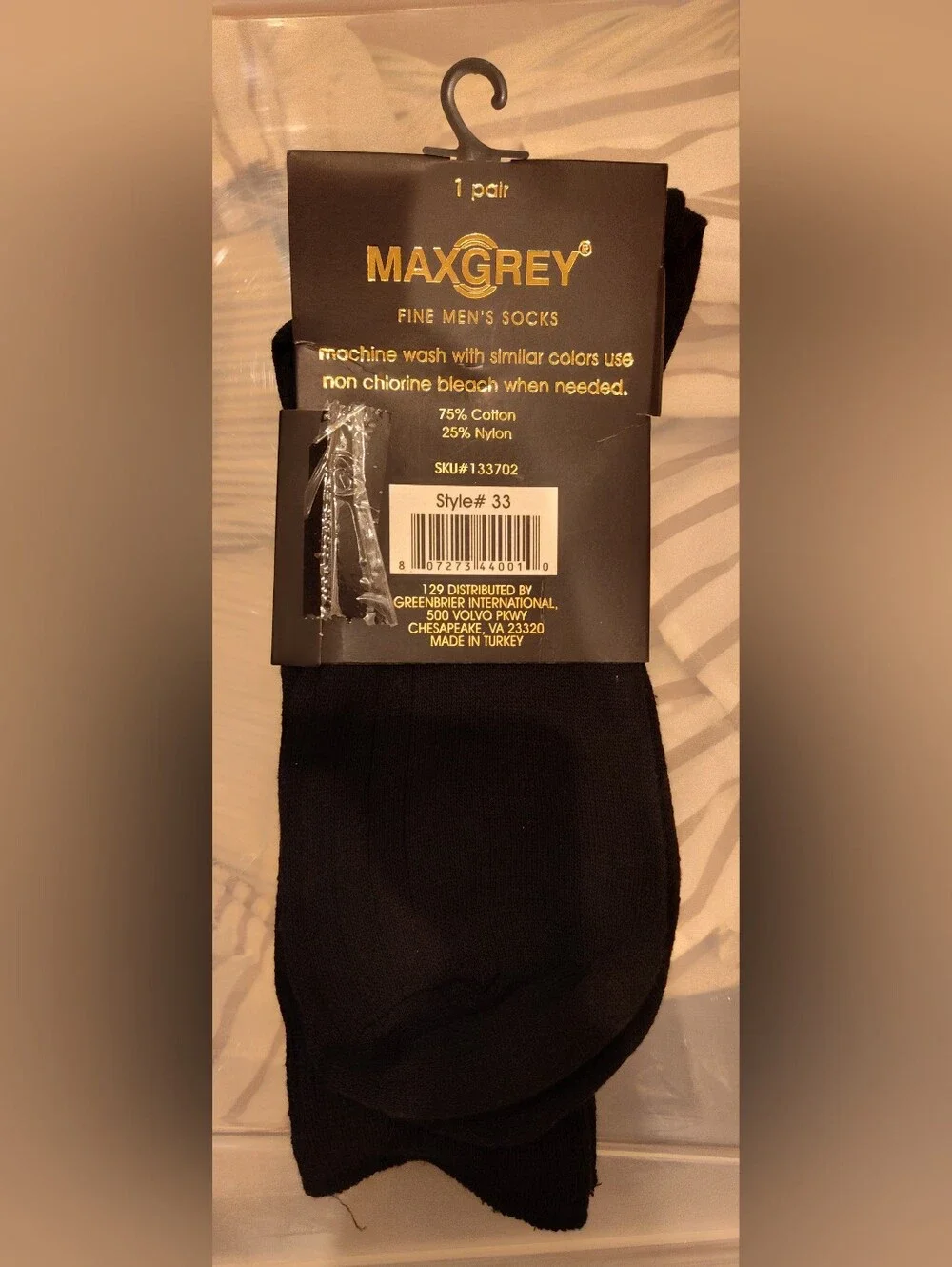 Polo by Ralph Lauren, Stafford & MAX GREY Dress Socks with Embroidered Pony
